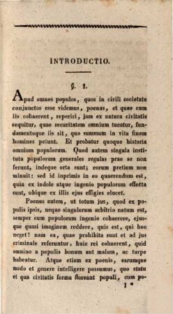 Dissertatio inauguralis de natura poenarum illustrata ex historia juris criminalis Romanorum usque ad imperatorum tempora