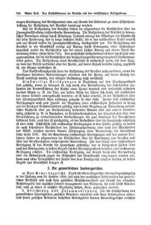 3. Die gewerblichen Sondergerichte.