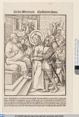 Christus vor Hannas