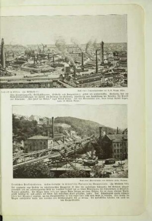 Deutsches Verkehrsleben. Schwebebahn in Elberfeld-Barmen im Wuppertale