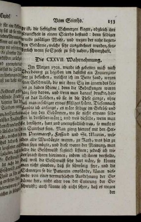 Die CXXVII. Wahrnehmung - Die CXXX. Wahrnehmung