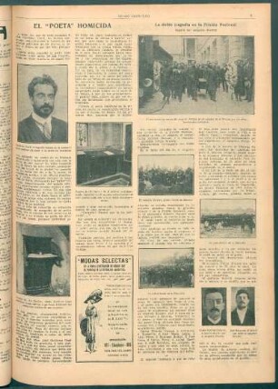 La doble tragedia en la Prisión Nacional : Sepelio del sargento Alvarez