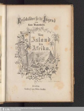 Reisebilder für die Jugend : von Island bis Afrika