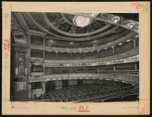 Albert-Theater, Dresden (auch: Theater des Volkes, Stadttheater): Ansicht Zuschauerraum