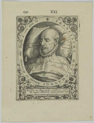 Bildnis des Franciscus Hottomannus