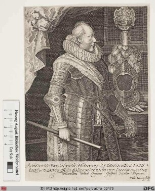 Bildnis Friedrich Ulrich, Herzog zu Braunschweig-Lüneburg-Wolfenbüttel (reg. 1613-34)