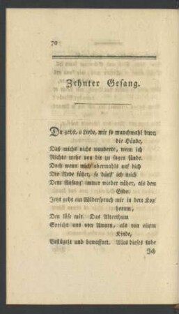 Zehnter Gesang.