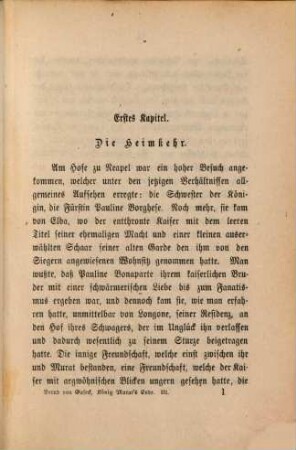 König Murat's Ende, 3