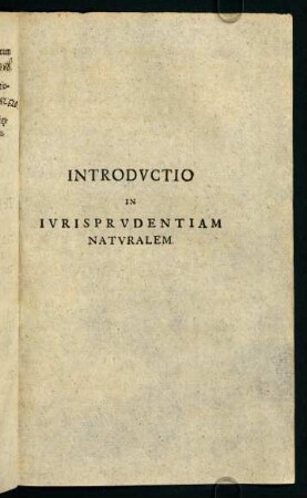 1-215, Introductio in Iurisprudentiam Naturalem