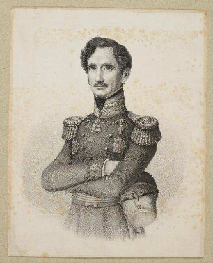 Bildnis von Christian de Meza (1792-1865)