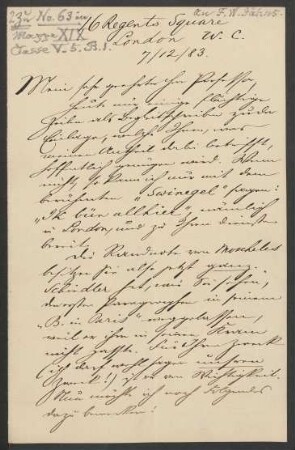 Brief an Friedrich Wilhelm Jähns : 07.12.1883