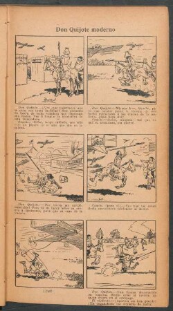 Don Quijote moderno - [Cómic]