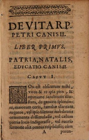 De Vita Petri Canisii Libri tres