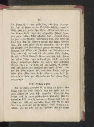 Onkel Wilhelm's Kiste.
