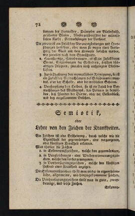 72-86, Semiotik. - Chriurgie.