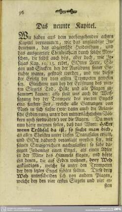Das neunte Kapitel