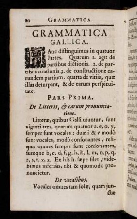 10-216, Grammatica Gallica