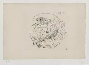 Fisch, Blatt 1 der Folge "Service Grand Feu"