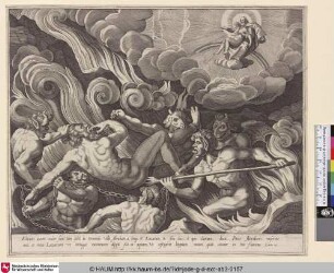 [Lazarus im Himmel und der reiche Mann in der Hölle; Lazarus in Heaven and the Rich Man in Hell]