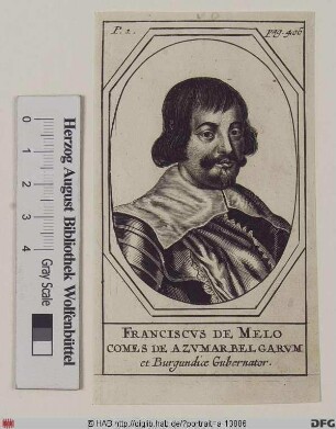 Bildnis Don Francisco Manuel de Mello, conde de Azumar