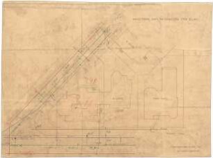 Billing, Hermann; Karlsruhe, Moltkestr. 33 / Weberstr.; Villa Hauptmann Bahls (Villa Billing) - Lageplan