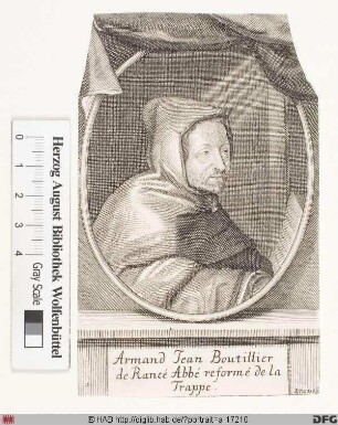 Bildnis Armand-Jean Le Bouthillier de Rancé