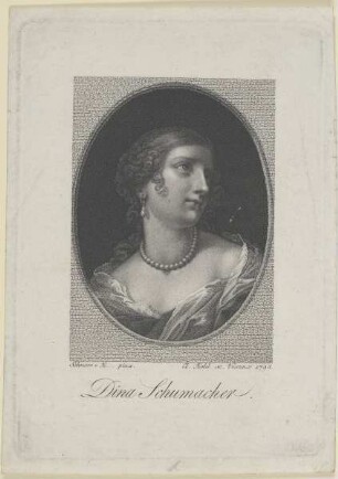 Bildnis der Dina Schumacher