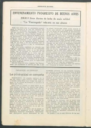 Explicando la carátula - La criminalidad en campaña