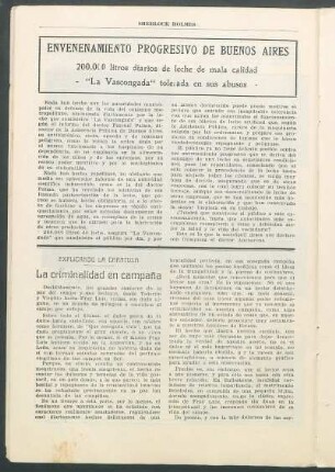 Explicando la carátula - La criminalidad en campaña