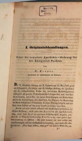 Medicinischer Argos : Zeitschr. für Kritik u. Antikritik auf d. Gebiete d. Medizin. 3. 1840