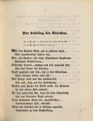 Klopstocks sämmtliche Werke, 4. Oden ; 1