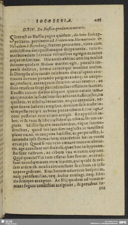 DXIV. De Rustico quodam temerario