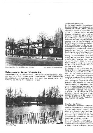 Bebauungsplan-Entwurf Winterhude 8