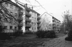 Freiburg; Stühlinger: Wohnhäuser des Bauvereins; Antoniterstraße