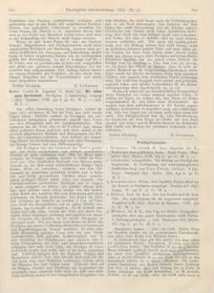 621-622 [Rezension] Meier, Ernst Jul., Wir sahen seine Herrlichkeit. Predigten. 2. Sammlung