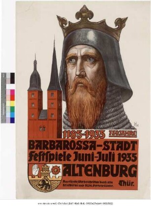 Originaltitel: Barbarossa-Stadt Festspiele Juni - Juli 1935