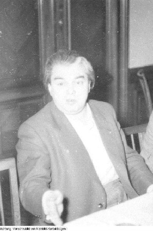 Dresden. Wolfgang Uhlmann (3. links vom Redner), Großmeister im Schach während des internationalen Schachturniers in Dresden, 1956 & Sport, 1956-1957