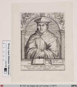 Bildnis Jacques Masson (lat. Jacobus Latomus)
