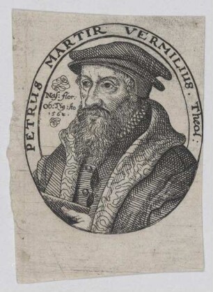 Bildnis des Petrus Martir Vermilius