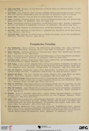 Europäisches, Ostasiatisches Porzellan, (Nr. 48-217)
