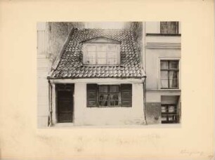 1-geschossiges Wohnhaus, Königsberg: Ansicht