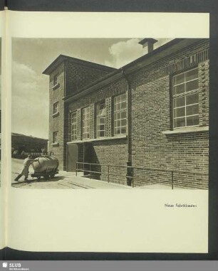 Neue Fabrikbauten