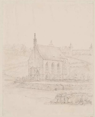 Kleine Kirche vor Rothenburg ob der Tauber