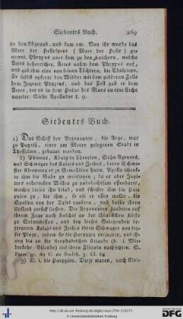 Siebentes Buch.