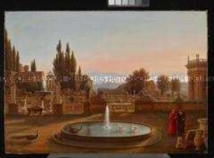 Park der Villa Albani in Rom
