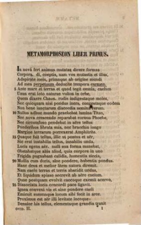 P. Ovidius Naso, 2. Metamorphoses