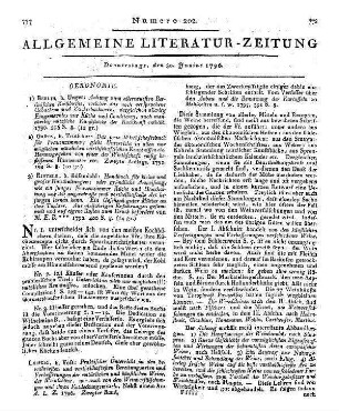 Baur, G.: Stallfütterung, Klee- Hanf- Flachs- und Grundbirnbau. Sammt verschiedenen nützlichen Landwirthschafts-Gegenständen. Augsburg: Rieger 1794