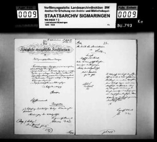 Ausscheidung des Kirchengemeindevermögens in Hayingen (evangelisch)