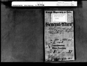 Lager- und Rentbücher für die katholischen Kirchenverwaltungen