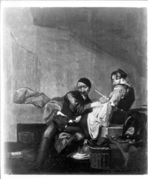 Raucher und Köchin